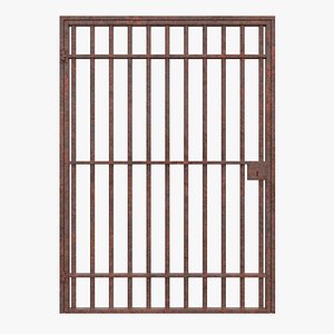 Rusty Jail Door