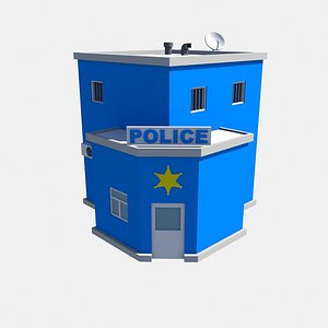 3d model police