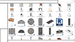Decorations  Religious 150 Blocks 3D model