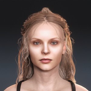 3D Magdalena Frackowiak Character