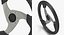 3D model steering wheels 2