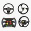 3D model steering wheels 2