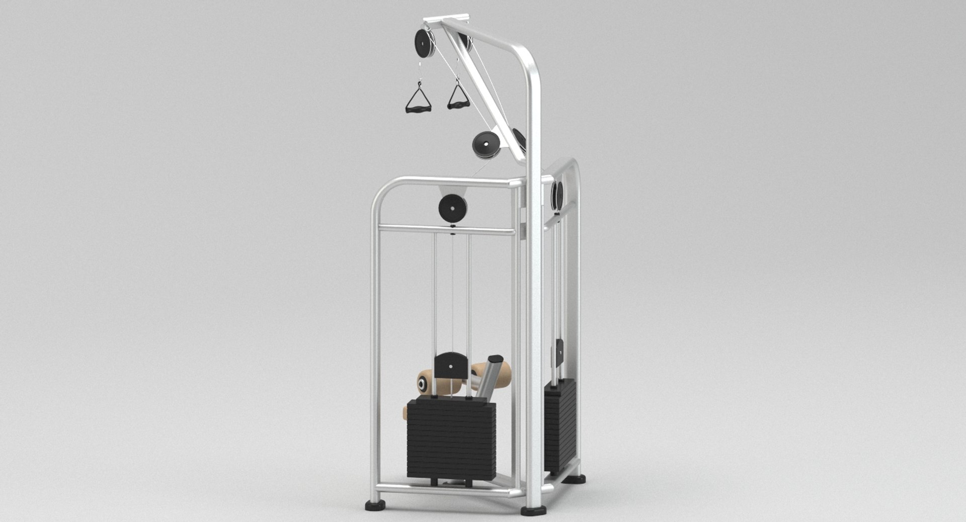 3D Gym Pull Model - TurboSquid 1499253