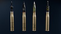 Shell 105mm Pack For AMX-30B2 and Nato Guns for 105mm