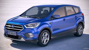 3D model kuga 2018