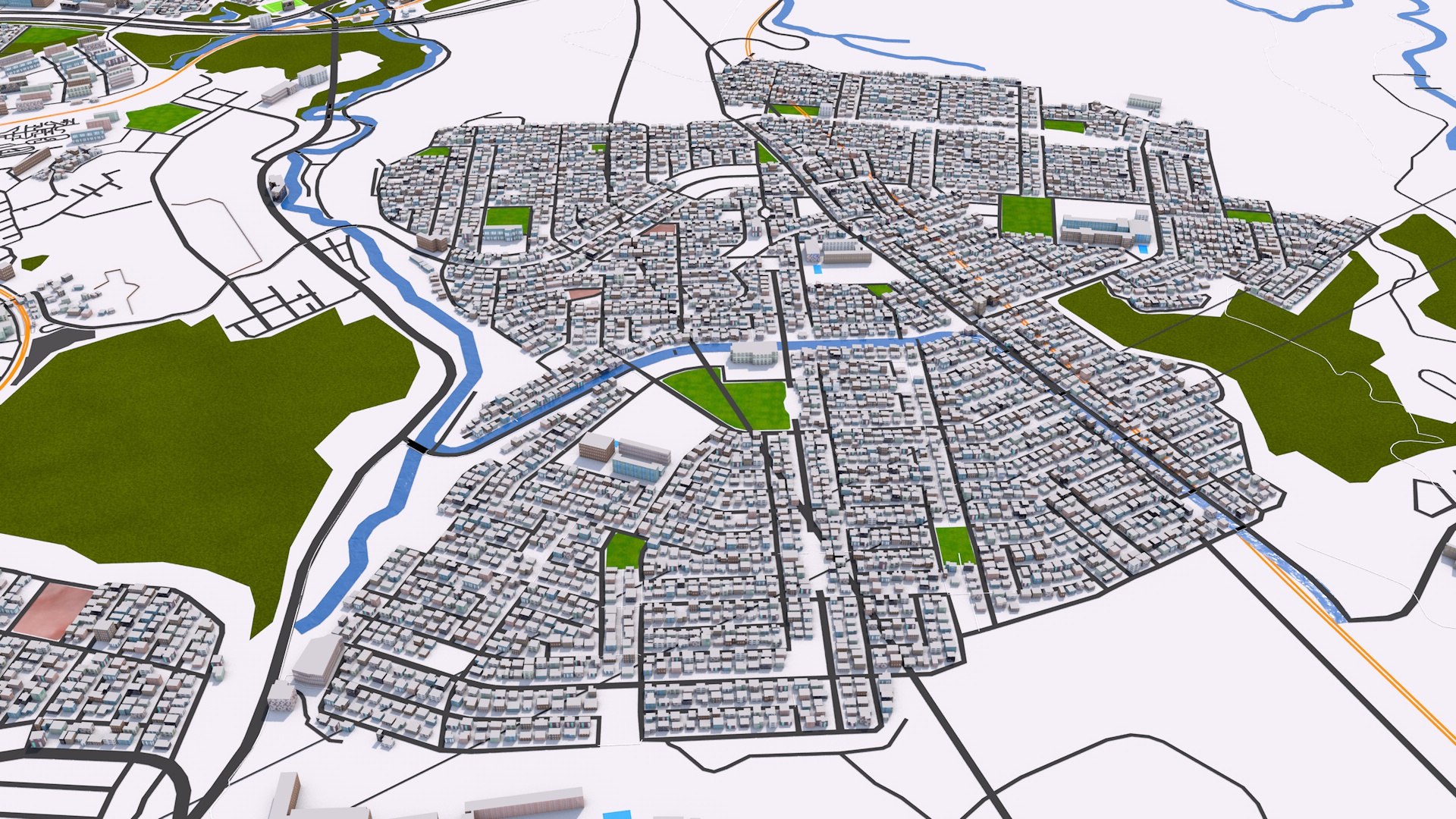 3D K?be City Japan - TurboSquid 1766824