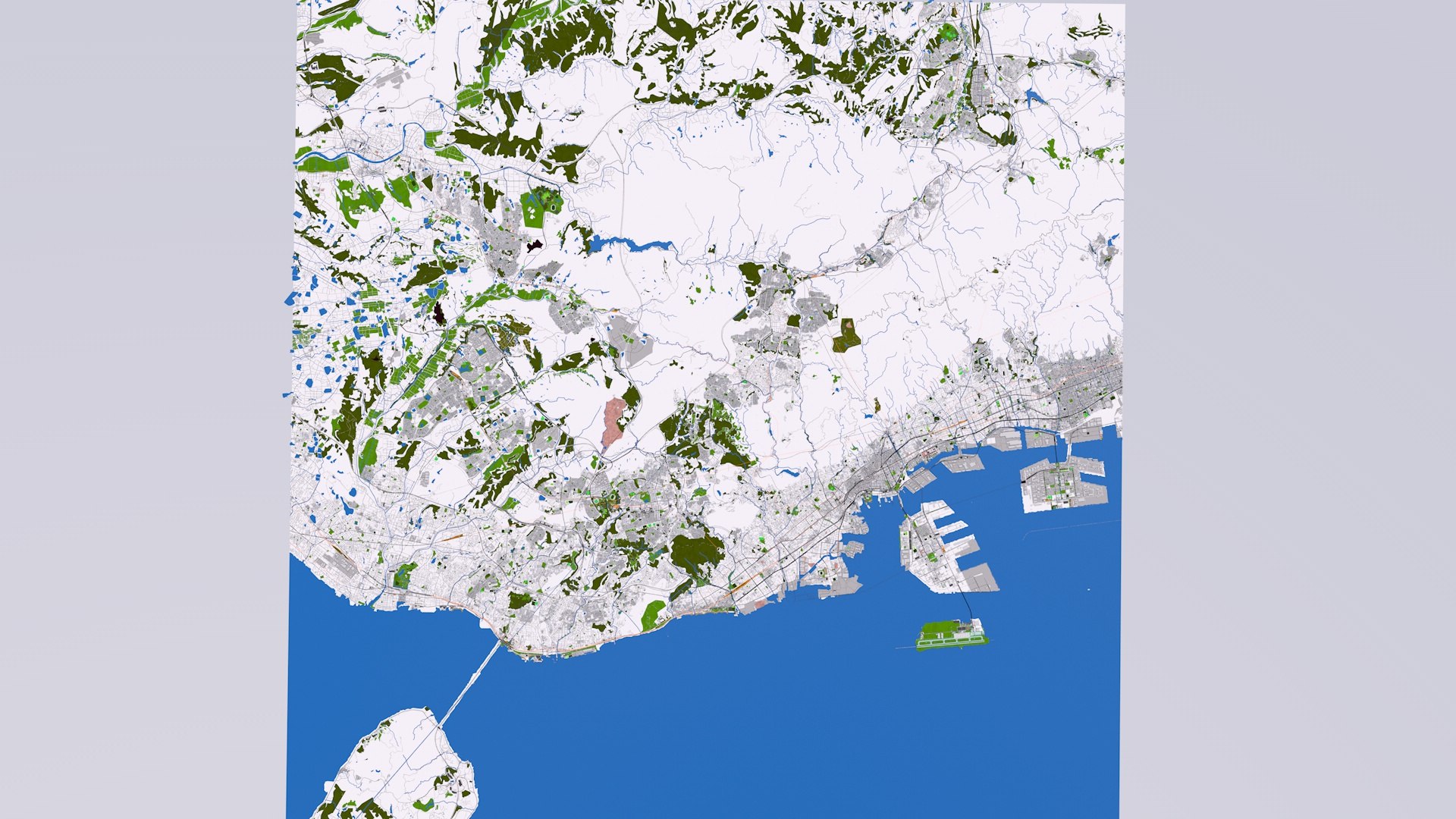 3D K?be City Japan - TurboSquid 1766824
