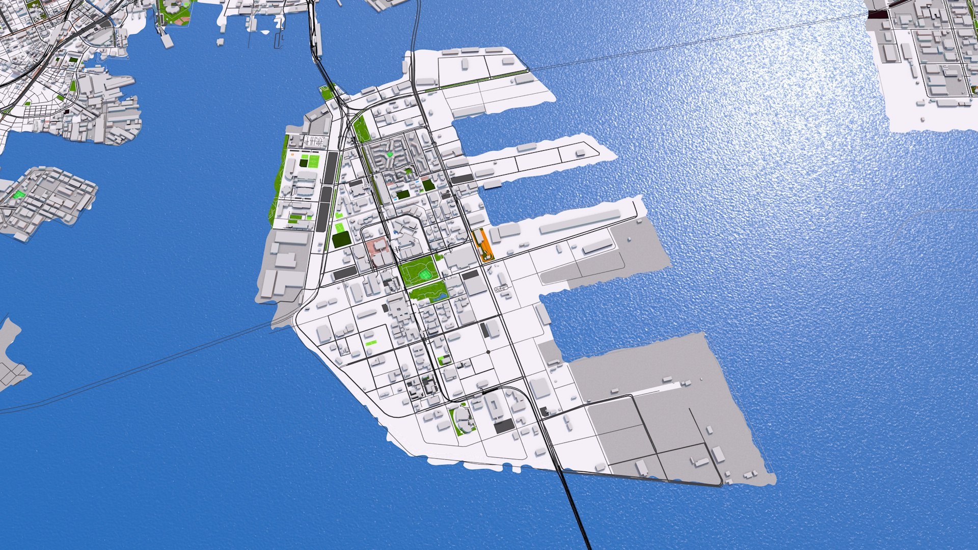 3D K?be City Japan - TurboSquid 1766824