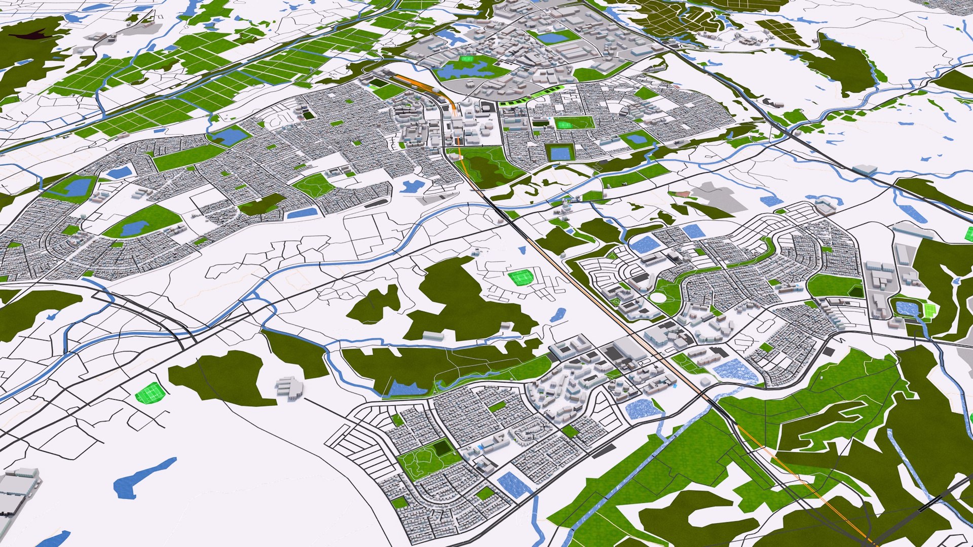 3D K?be City Japan - TurboSquid 1766824