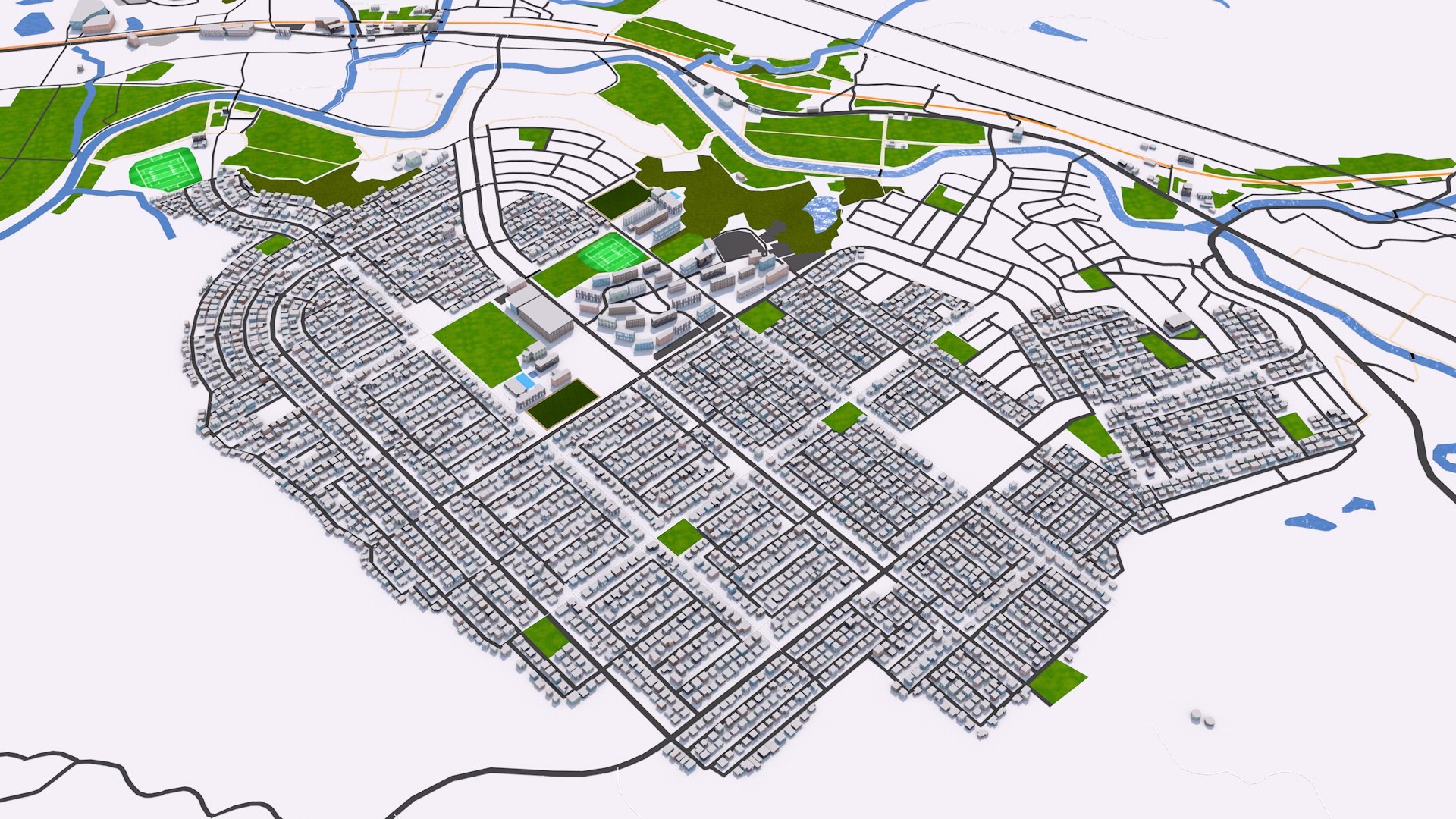 3D K?be City Japan - TurboSquid 1766824
