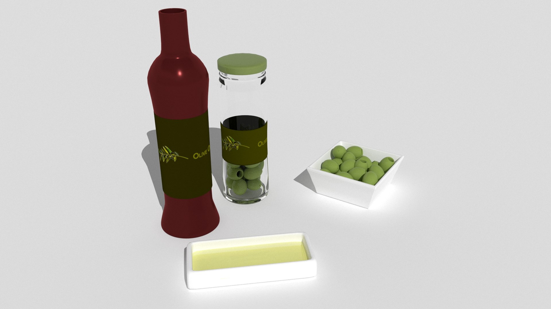Jar of olives and olive oil 3D model https://p.turbosquid.com/ts-thumb/n1/vm2o80/ax/olives1/jpg/1644590869/1920x1080/fit_q87/b50e6e20a53b567ee40403d255763af27e721ce9/olives1.jpg
