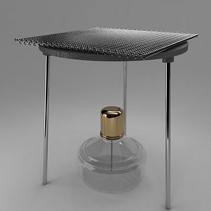 Burner with wire gauge