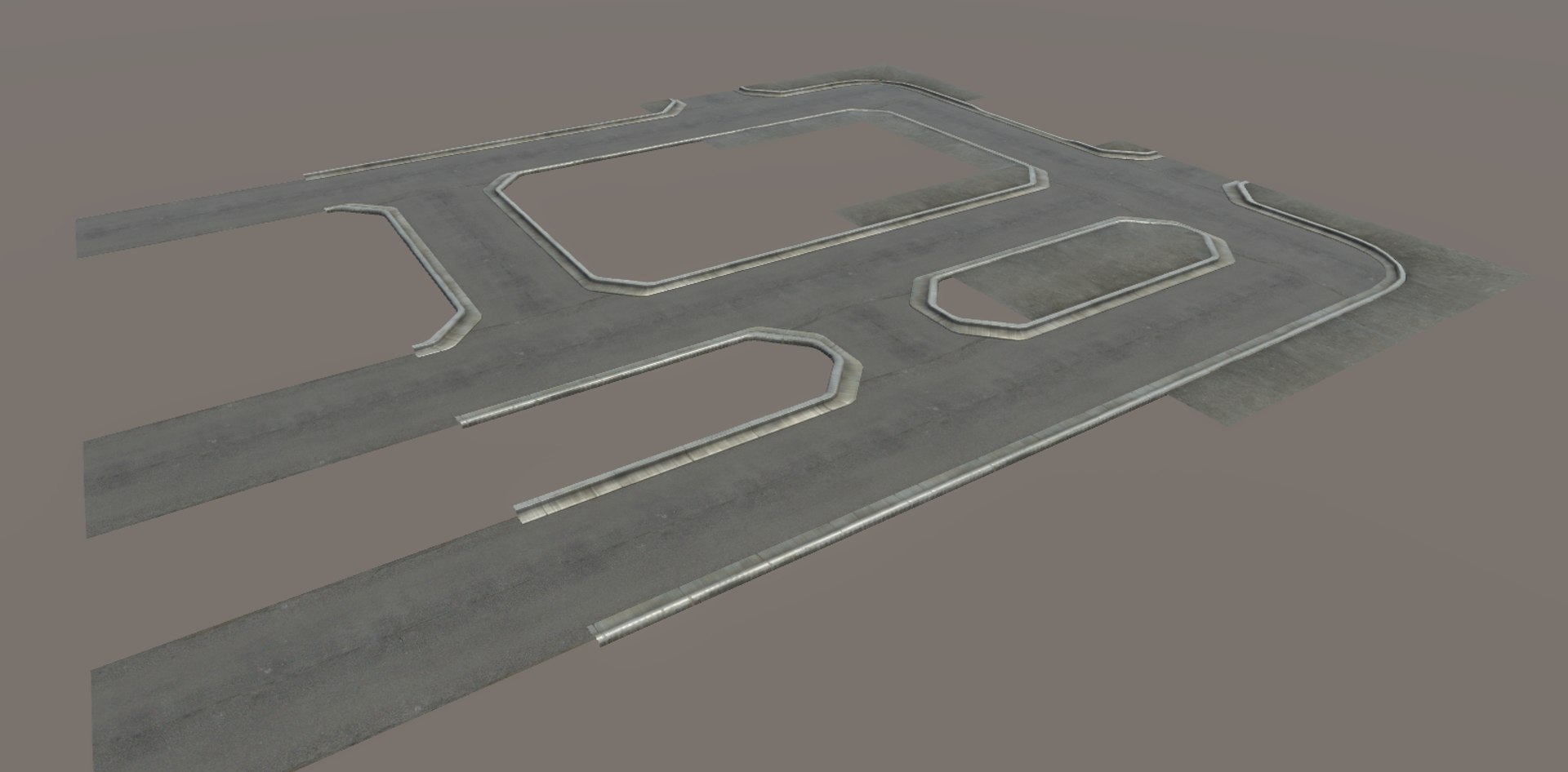 Road Tiles 3D Model - TurboSquid 1315909
