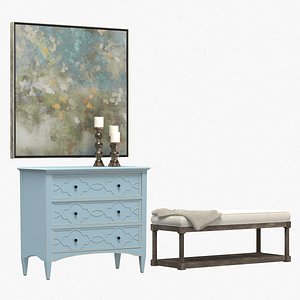 3D Ethan Allen Trace a Path Back Home Entryway