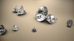 diamond 3d model