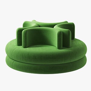 3D Verpan Easy Sofa