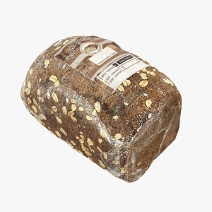 Wrapped Loaf Bread - Photo Scan 3D model