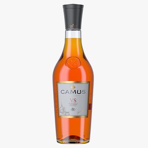 3D camus vs cognac bottle