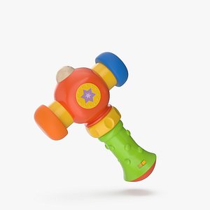 toy hammer 3D model