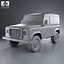 land rover defender 3d model