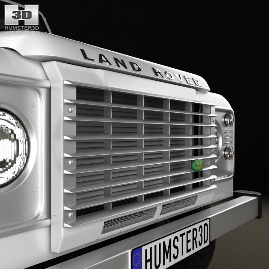 land rover defender 3d model