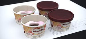 JAL HAAGEN-DAZ MINI-CUP ICE CREAM 2025
