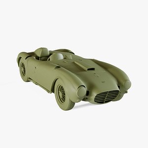 Lancia D24 Pininfarina Spider Sport 1953 3D model