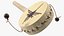 Vintage Pellet Drum Folk Instrument