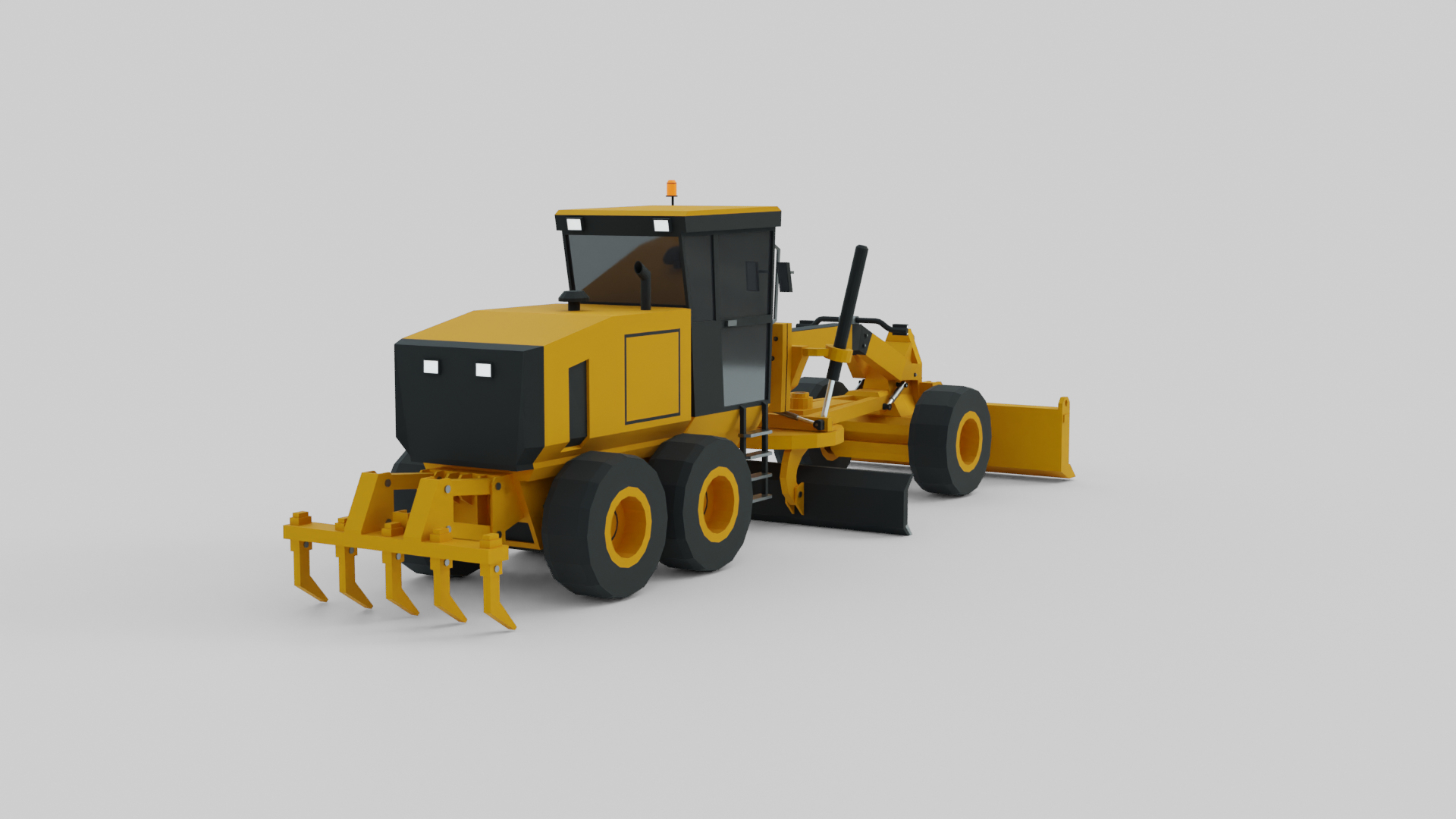 Motor Grader - Heavy Vehicle 3D Model - TurboSquid 2421975