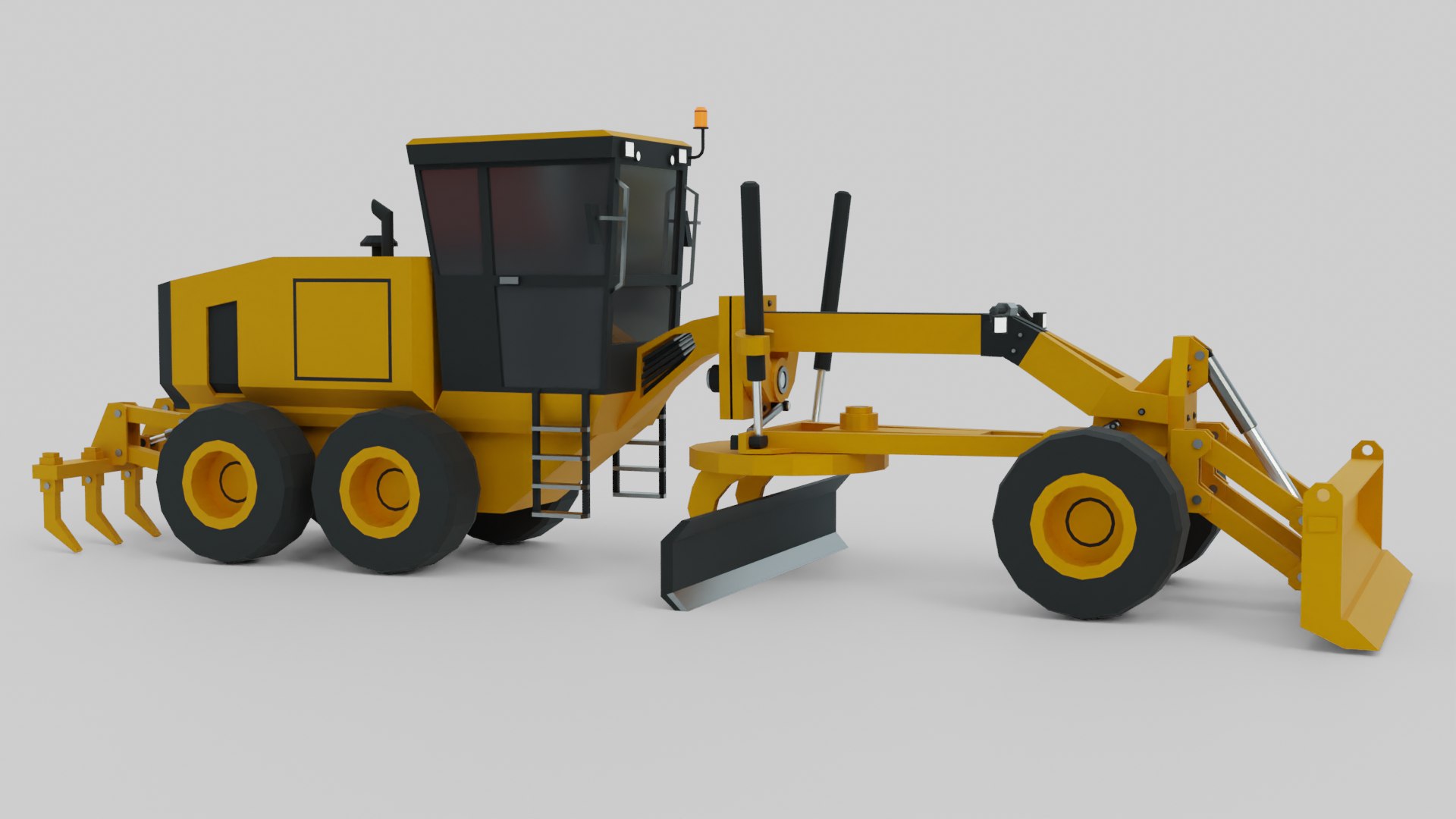 Motor Grader - Heavy Vehicle 3D Model - TurboSquid 2421975