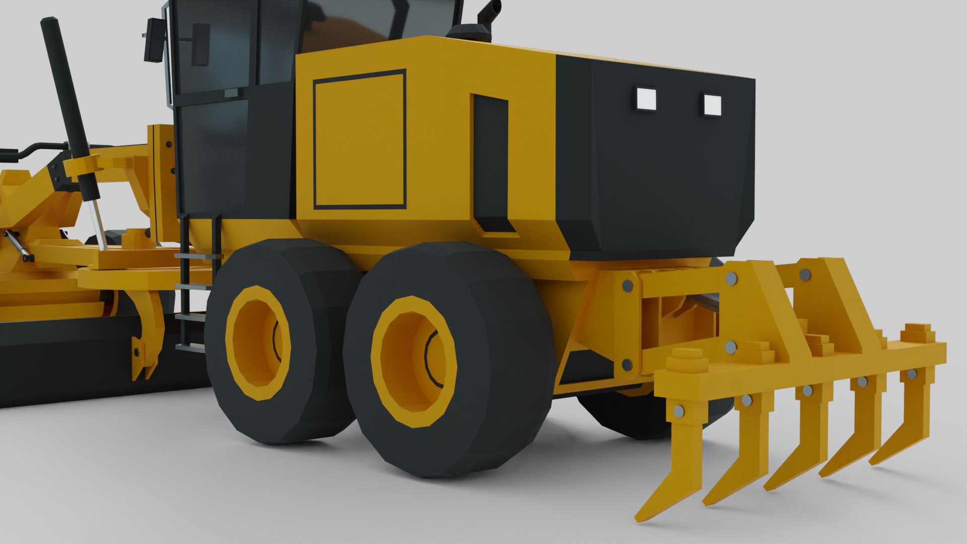 Motor Grader - Heavy Vehicle 3D Model - TurboSquid 2421975