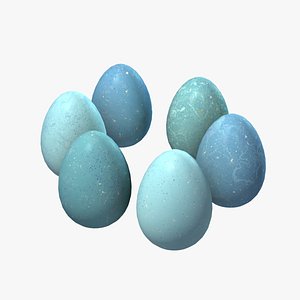 easter eggs 3D model