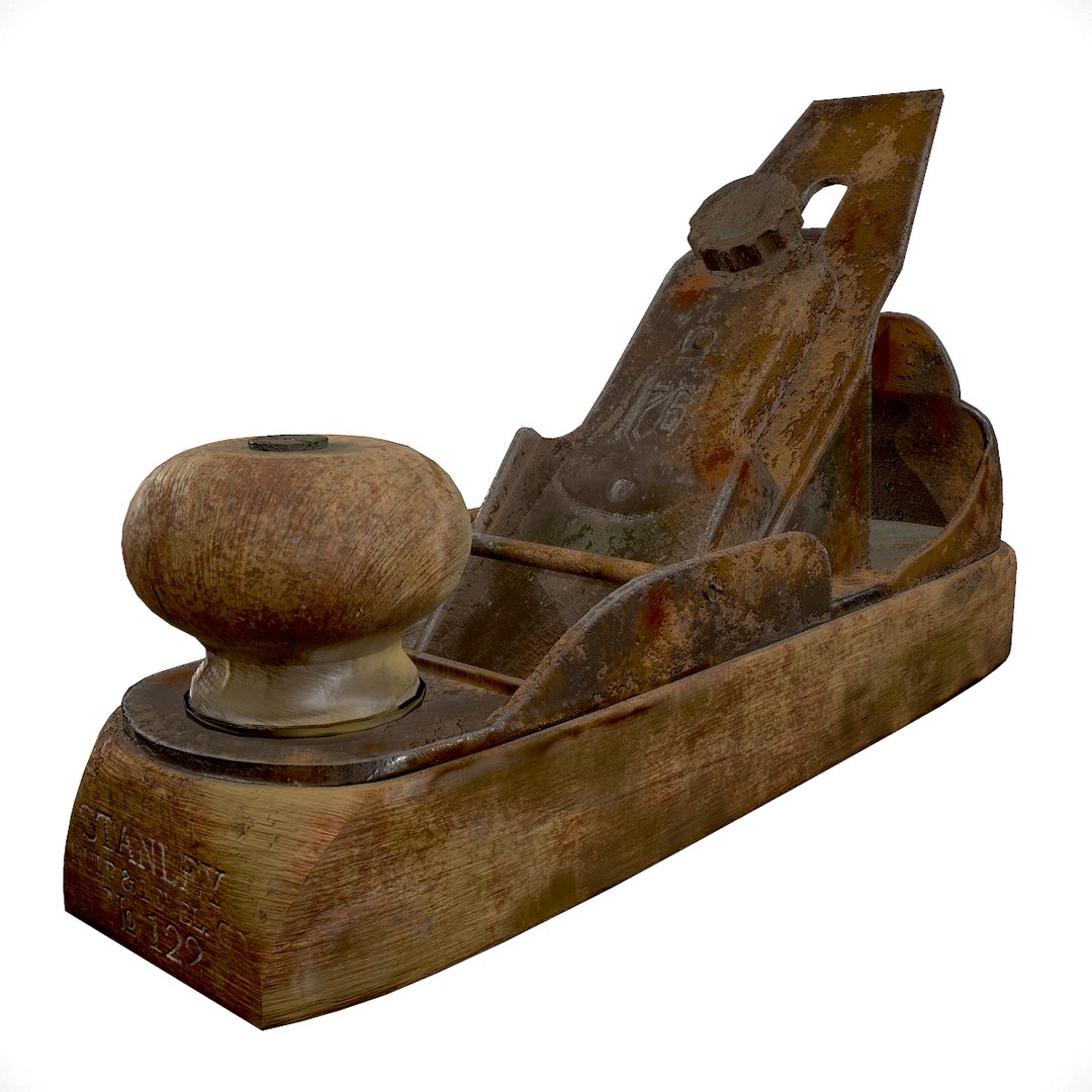 Wood Jointer Jackplane Wood Plane Stanley Model TurboSquid 1939298