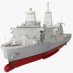 amphibious transport dock sikorsky 3D model