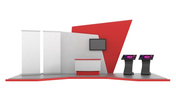 modelo 3d Diseño de Stands de Exposición - TurboSquid 2205187