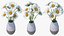 flowers vases 3 model