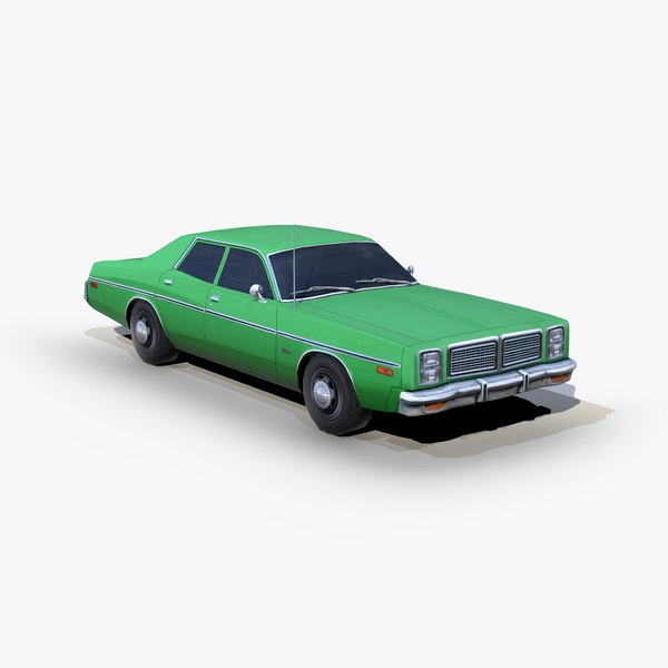 dodge monaco green Dodge Monaco 5 5D-Modell - TurboSquid 5