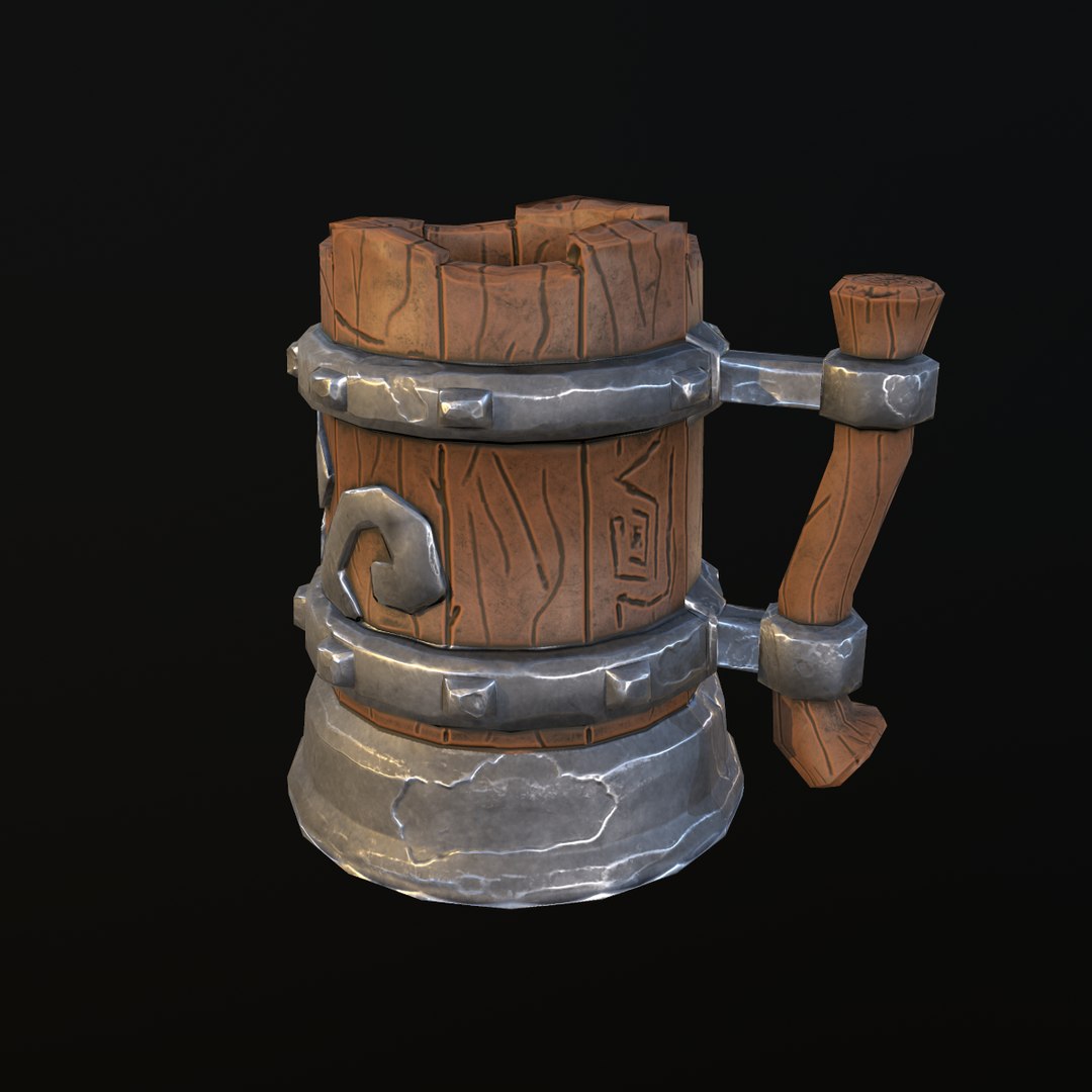 Medieval Mug 3d Model - Turbosquid 1435432