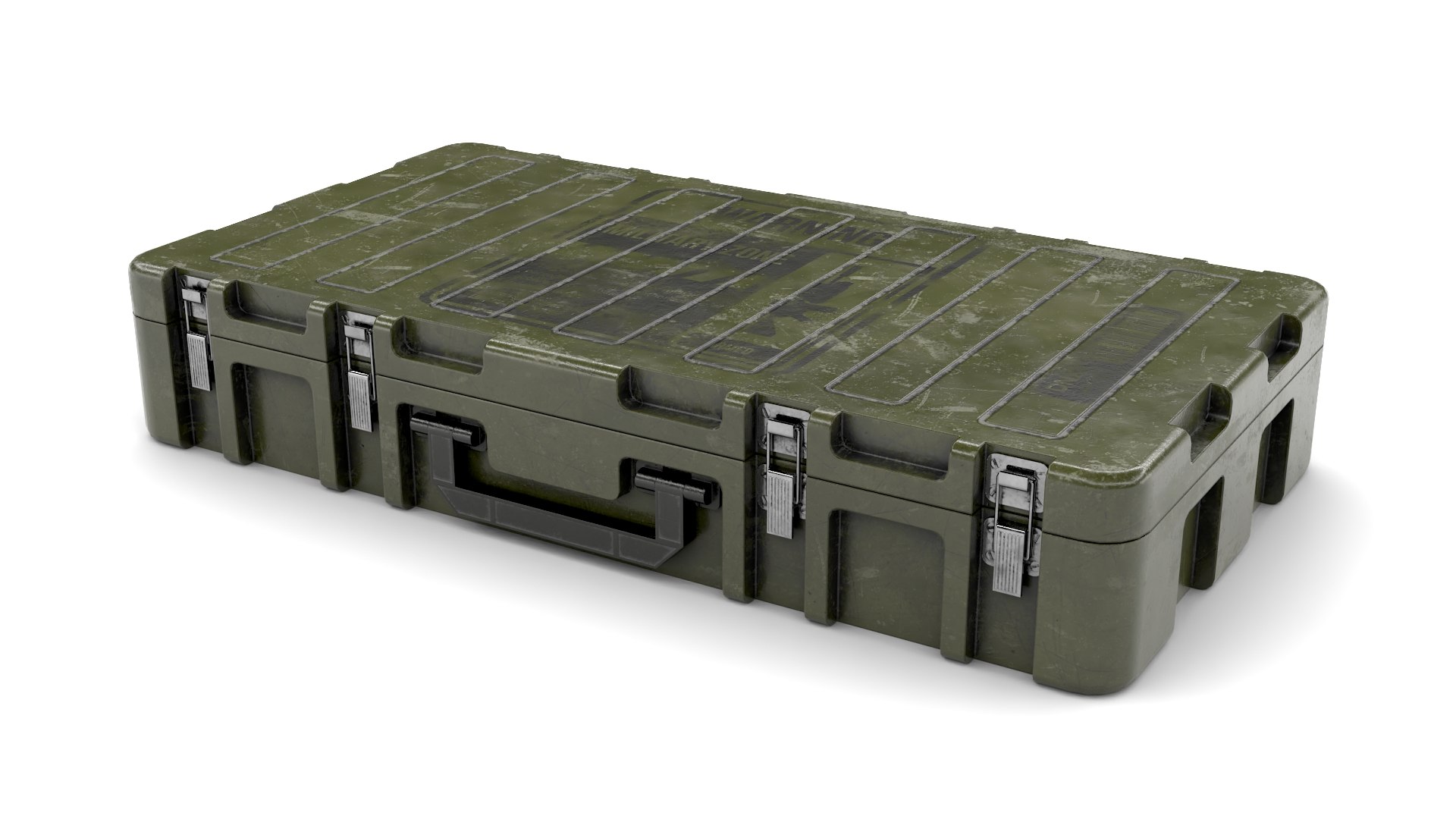 Weapon case military 3D model TurboSquid 1667152