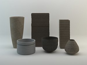 Vierkant Pots, Vases & Planters