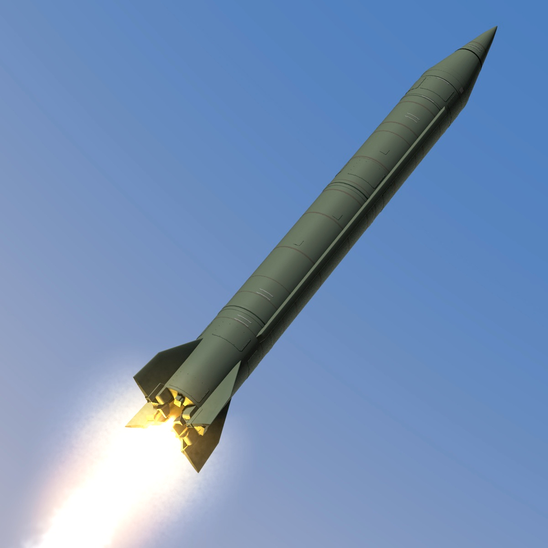 3d model north missile