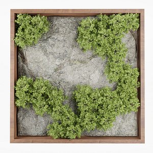 Vertical Rock Garden vol 133-Blender 3D