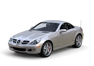 mercedes benz slk 350 3D model
