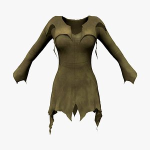 3D model Faux Dress