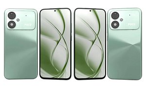 Xiaomi Poco M8 Power Green 3D