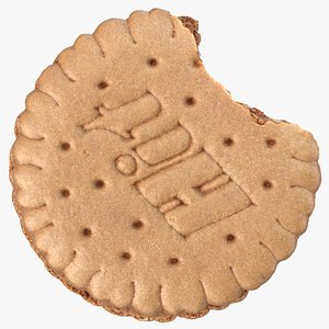 Biscuit With Hazelnut Cream 01 Bitten