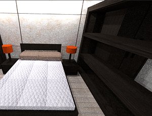 modern apartments 3D model