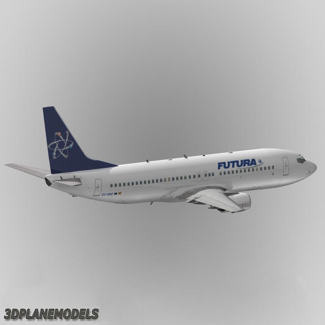 B737-400 Futura Airways 3d Max