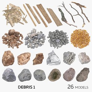 Debris 1 - 26 models