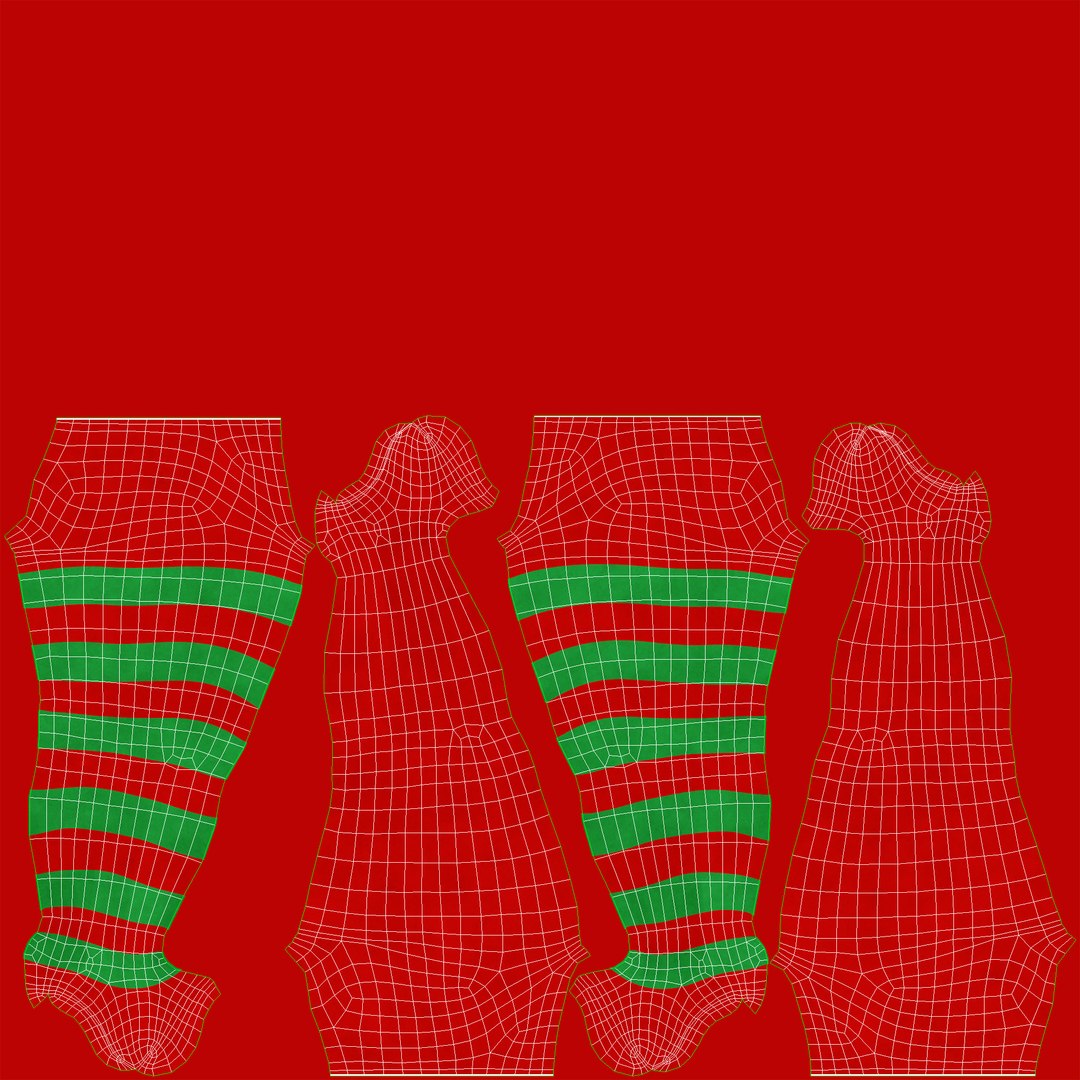 Top Tights with Green and Red Stripes 3D https://p.turbosquid.com/ts-thumb/n3/6dLVlF/Sl/01_uv/jpg/1753019825/1920x1080/fit_q87/f9b79d60f27f6ce9850fa64c68343505b336114e/01_uv.jpg